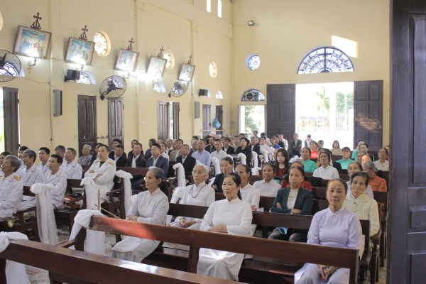 Giáo họ Ngũ, Giáo xứ Quỳnh Lang: Mừng lễ Thánh Thomas Aquino - Quan thầy Giáo họ