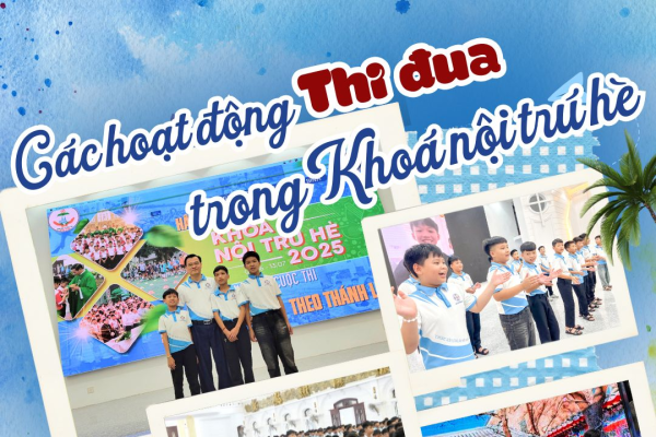 Đại Chủng viện Thánh Tâm Thái Bình: Các hoạt động thi đua tại Khóa Nội trú hè 2025