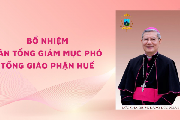 Tân Tổng Giám mục phó Tổng Giáo phận Huế