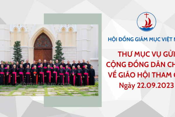 Hội đồng Giám mục Việt Nam: Thư mục vụ gửi cộng đồng Dân Chúa về Giáo hội tham gia