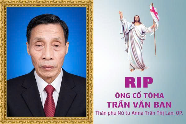 Cáo phó: Ông cố Tôma Trần Văn Ban