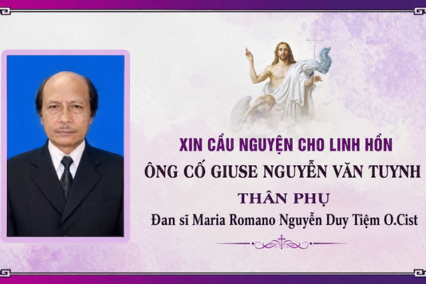 Cáo phó: Ông cố Giuse Nguyễn Văn Tuynh